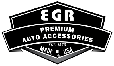 EGR 2019 Dodge Ram 1500 Crew Cab Tape-On Window Visors Set of 4 - Dark Smoke
