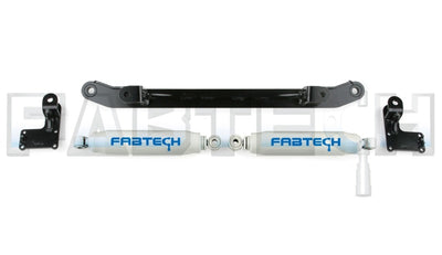 Fabtech 05-21 Ford F250/350 4WD Dual Performance Steering Stabilizer - Opposing Style