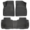 Husky Liners Weatherbeater 17-23 Cadillac XT5 / 17-23 GMC Acadia Front & 2nd Seat Floor Liners - Blk