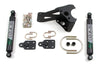 Zone Offroad 05-21 Ford F-250/F-350 SuperDuty Dual Steering Stabilizer Kit - Black