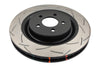 DBA 04-07 WRX/STI 10 Stud Hole Rear Slotted 4000 Series Rotor