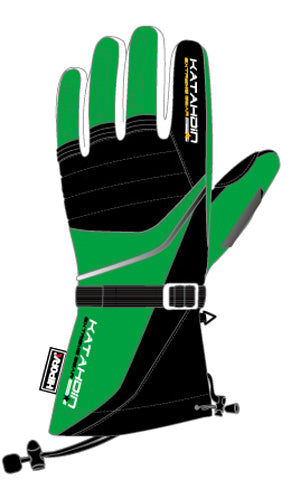Katahdin Gear FrostFire Snowmobile Glove Green 4X-Large #84182308