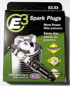 E3.53 E3 Premium Automotive Spark Plugs - 4 SPARK PLUGS